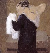 Lady is being scrubbed of Vial Edouard Vuillard